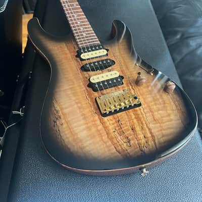 Suhr Modern Spalt Maple Black Burst DEVASTATING image 1