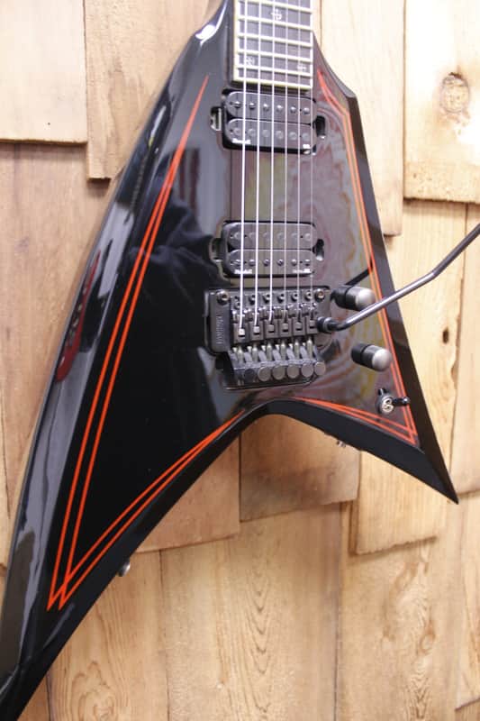 Washburn Vindicator- Set neck V with Floyd Rose | Reverb