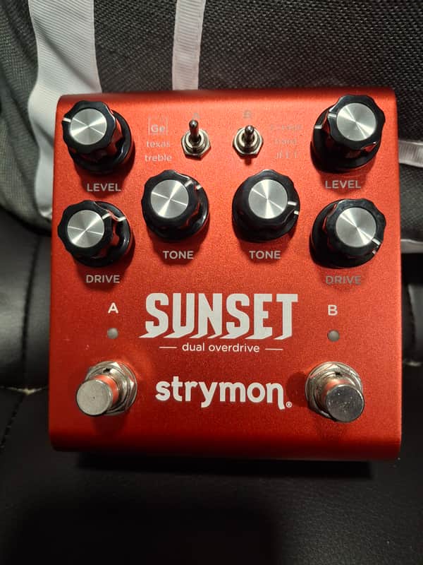 Strymon Sunset Dual Overdrive 2017 - Present - Red