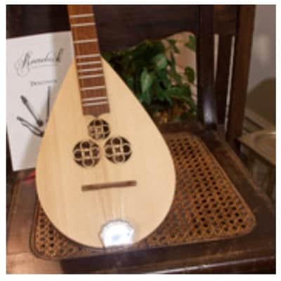 Roosebeck DMWR | Wildwood Dulcimer Rosewood with 3 Round Openings, Flat Pegbox. New with Full Warranty! image 9
