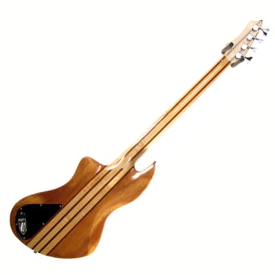 Lace Helix Neck-Thru Bass, Natural w/Case image 2