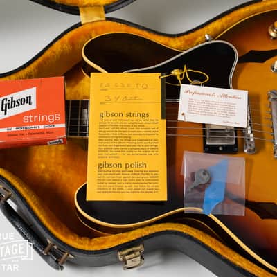 1964 Gibson ES-335TD Sunburst Stop Bar with hangtag image 18