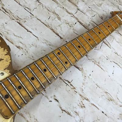 Fraser Guitars - Aged White 50s Telecaster Guitar Vintage Relic custom shop image 11