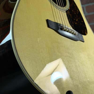 Martin Custom Shop D-28 Adirondack Spruce Dreadnought Acoustic Guitar - Aging Toner image 9