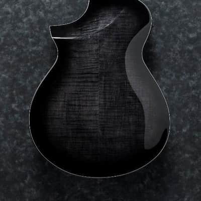 Ibanez Exotic Wood AEWC400TKS Acoustic Electric Cutaway Flamed Maple Guitar image 2