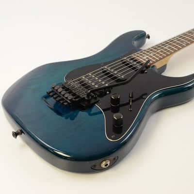 Valley Arts California Pro Electric Guitar - Trans Green w/ Gig Bag - USA image 7