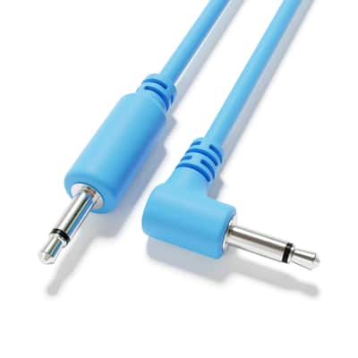 ExcelValley [6A-Pack | 120 cm - 47.24"] Hybrid Mono Modular Patch Cables TS 3.5mm 1/8" Eurorack Synth Synthesizer image 3