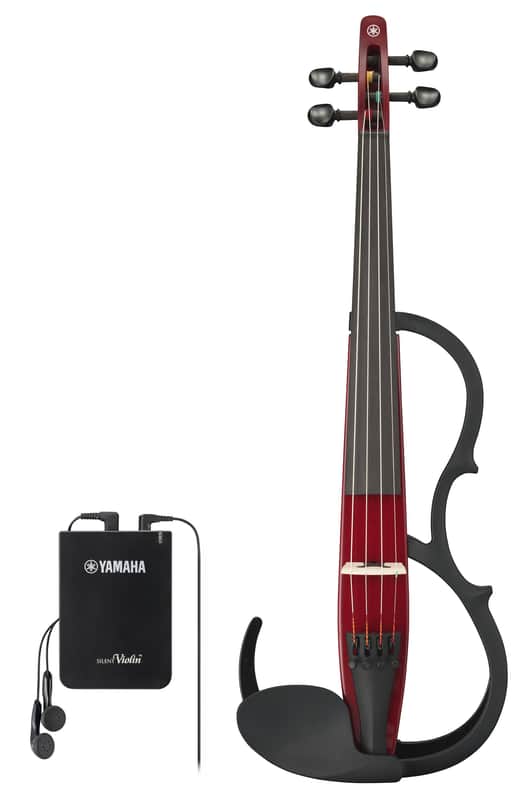 YSV-104 Yamaha - Red - Silent Violin + FREE Shipping  - Authorized Dealer - 5 Year Warranty