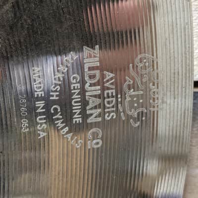 Zildjian 22" A Custom Ping Ride Cymbal 1991 - Present - Brilliant image 6