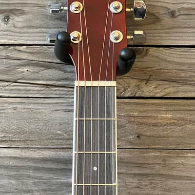 Kit Acoustic guitar chitarra acustica + jack cable + amplifier image 7