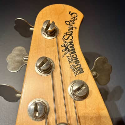 Ernie Ball Music Man Stingray 5 Maple 1992 - Black image 11