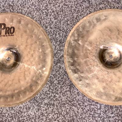 Sabian pro 14" inch Hi-Hat Cymbals (Pair) 2002 - 2018 - Brilliant image 5