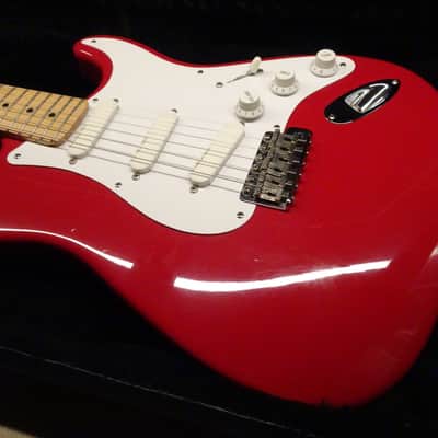Eric Clapton Artist Series Stratocaster 1st Year- 1988-89-Rare Torino Red--Super Clean image 16
