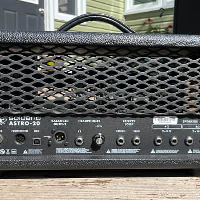 Soldano ASTRO-20 3-Channel 20-Watt Guitar Amp Head 2023 - Present - Black image 3