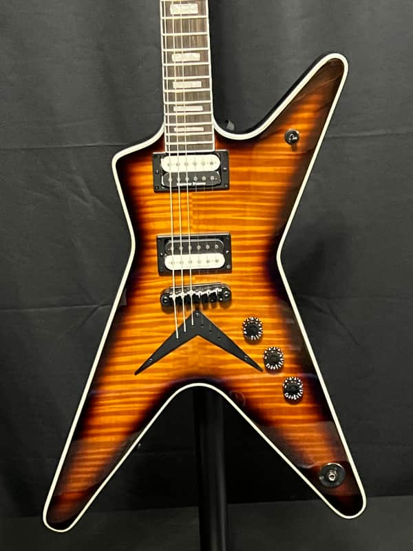 Dean ML Select Flame Maple Trans Brazilia - 5A Flame Top image 1