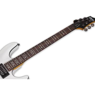 Schecter Omen-6 Series Electric Guitar - Vintage White image 5
