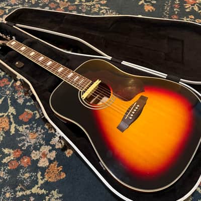 Ibanez SGE220VS Stage Series Dreadnought Acoustic/Electric Guitar 2010s - Vintage Sunburst image 1