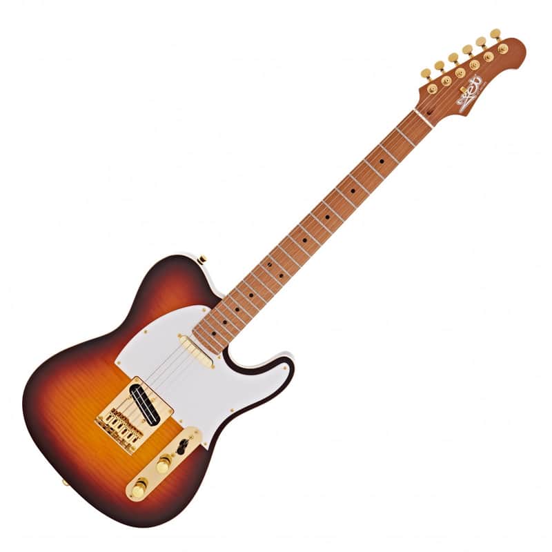 Jet JT-600 BS G 600 Series Mahogany Flamed Maple Body Canadian Roasted Maple Neck 6-String Electric Guitar image 1
