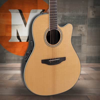 Ovation Celebrity Traditional E-Acoustic Guitar CS24-4 Natural (CS24-4-G) image 1