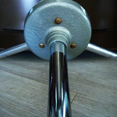Vintage RARE 1950's Atlas CS-33 microphone floor stand MS10C MS12C MS11C CS42 CS32 Shure Electro Voice image 12