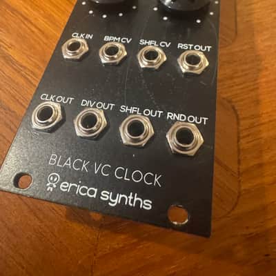 Erica Synths Black VC Clock V2 2014 - Present - Black image 2
