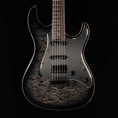 ESP Snapper-CTM/QM 20th Anniversary - See Thru Black Sunburst image 2