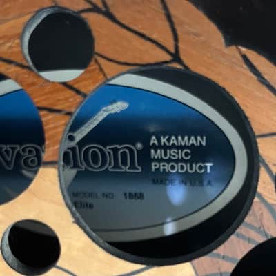 Ovation 1868 Elite 1990 - 2001 - Black image 7