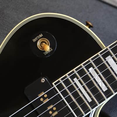 2008 Gibson Custom Shop Les Paul Custom 1954 Historic Reissue LPB-4 Electric Guitar Black Ebony + COA OHSC image 3