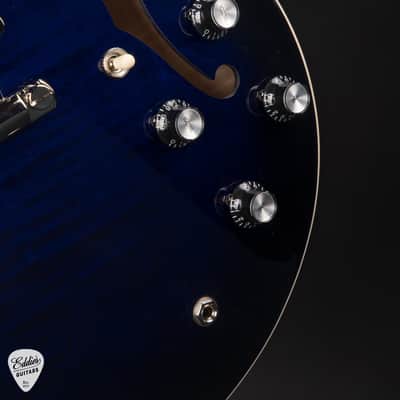Gibson ES-335 Figured Custom Color Deep Ocean Burst 8.4 #232150205 image 14