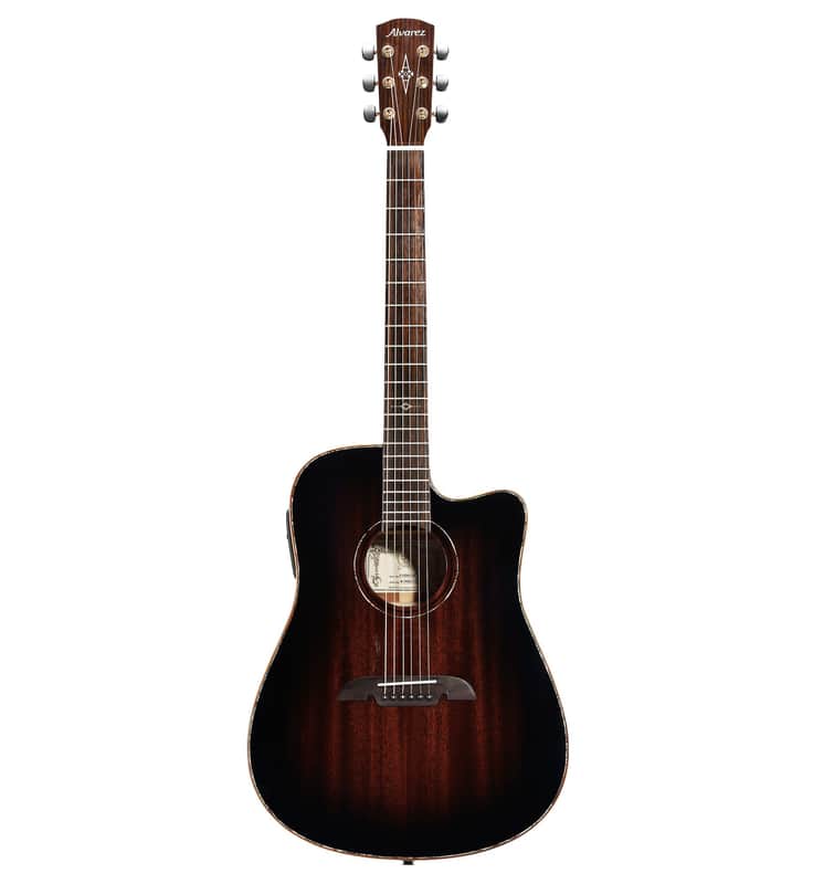 Alvarez MDA66CESHB Dreadnought Electric Acoustic image 1