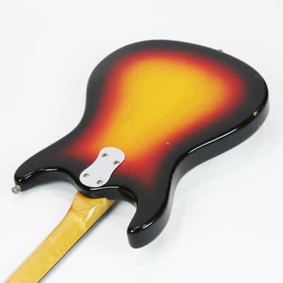 1966 Mosrite The Ventures Model Mark V Vintage Sunburst Electric Guitar- Rare 100% All Original ’66 MK V German Carve Ventures II Bakersfield CA (B180) image 13