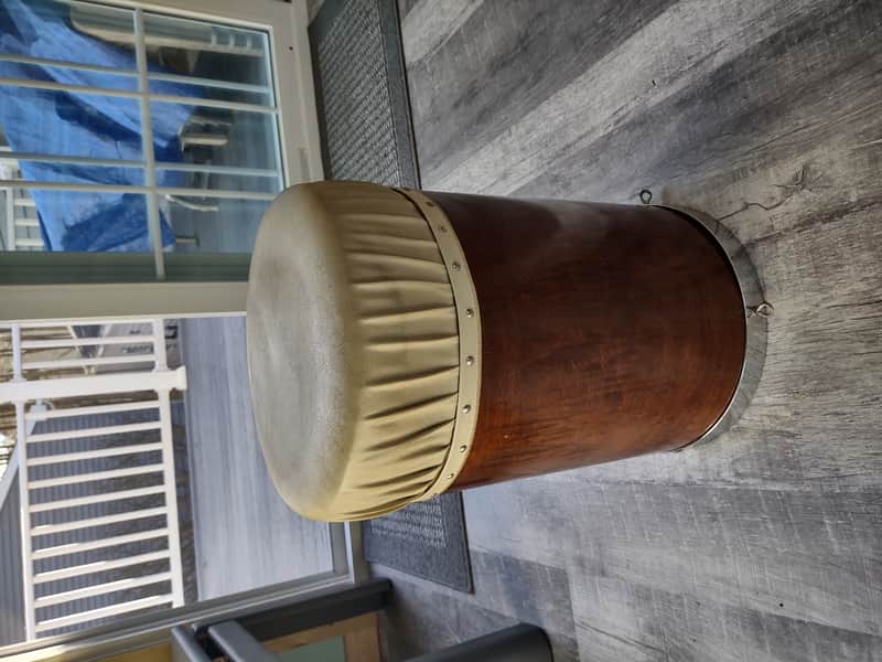 Slingerland Canister Throne Slingerland Late 1960s? Mahogany image 1