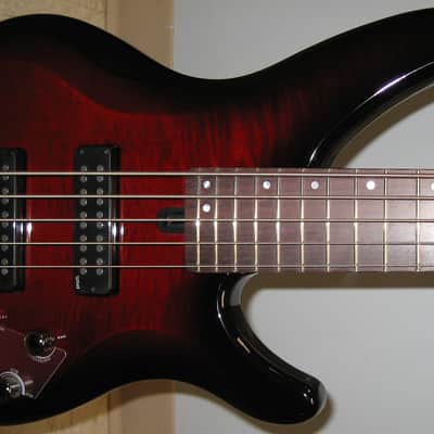 Yamaha TRBX605FM DRB 2023 - Dark Red Burst image 1