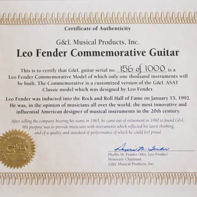 G&L ASAT Commemorative 1991 - Cherry Burst image 8