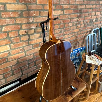 Circle Strings Acoustic Guitar 10-String Walnut and Sinker Redwood Rare Custom image 4