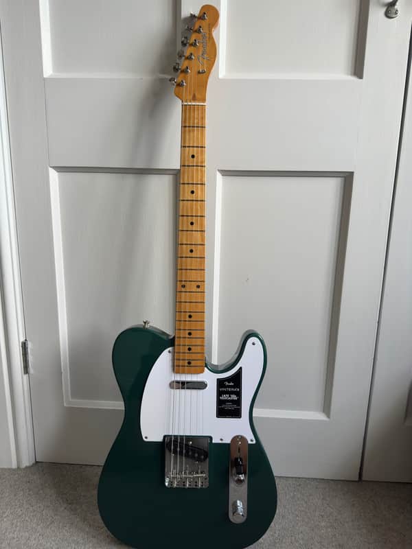 Fender Vintera III Late '50s Telecaster Maple Fingerboard Sherwood Green Metallic 2026 - Sherwood Green