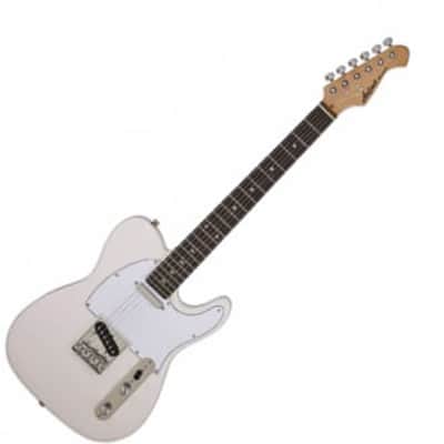 Aria Pro II Electric Guitar Ivory, Rosewood Fingerboard image 2