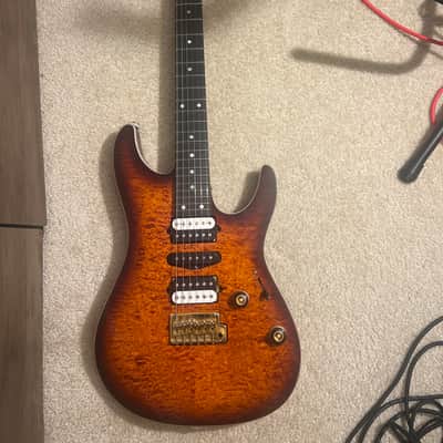 Ibanez AZ47P2K-DEB Premium 2025 - Present - Dragon Eye Burst image 8