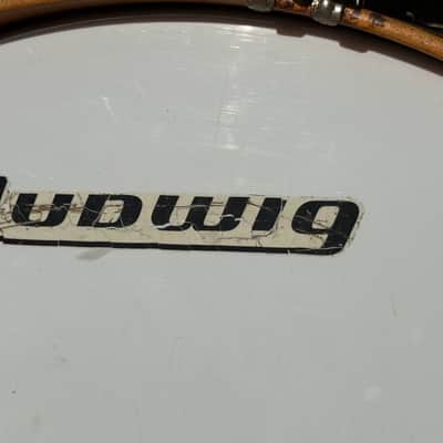 Leedy and Ludwig Concert / Symphony Bass Drum 1950-1954 - Mahogany and Maple Natural image 16
