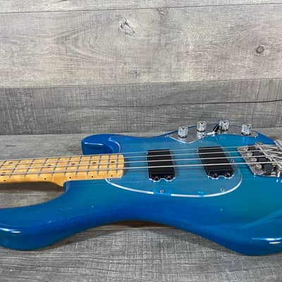 Ernie Ball Music Man Sabre Bass 1988 Blueburst image 4