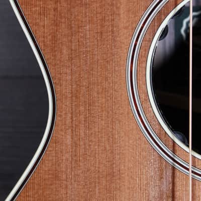 Taylor Custom Gold Label Grand Concert NAMM C12e B6001 Sinker Redwood Guitar image 18