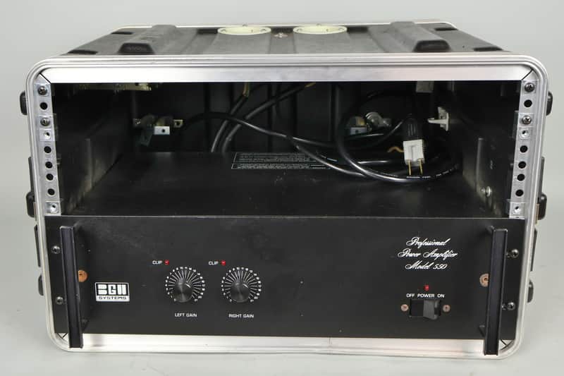 BGW Model 550 Professional Power Amplifier w/ SKB Road Case image 1