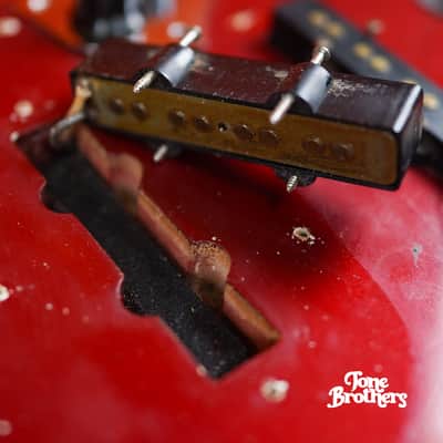 100% Original! 1965 Fender Jazz Bass - Candy Apple Red image 18