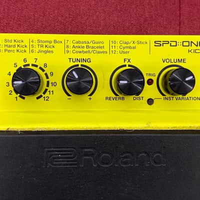 Roland SPD::ONE Kick Percussion Pad - Yellow image 3