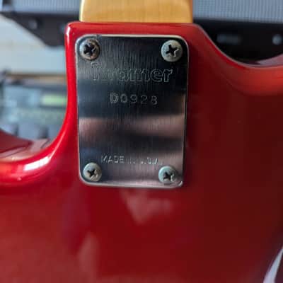 Kramer Pacer Deluxe 1984-1986, mid-80s - Red image 7