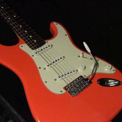 Warmoth Stratocaster Fiesta Red image 1