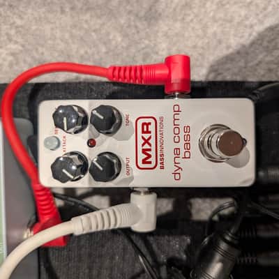 MXR M282 Dyna Comp Mini Bass Compressor 2019 - Present - White image 2