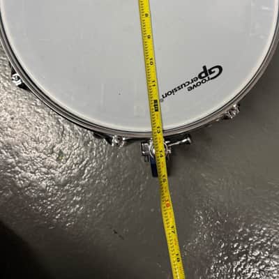 Groove Percussion 13 x 4 Chrome Snare Drum (Used) image 4