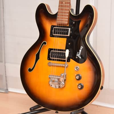 Framus Atlantik 6 – 1973 German Vintage Semi-hollow Archtop Guitar / Caravelle Sorento image 1