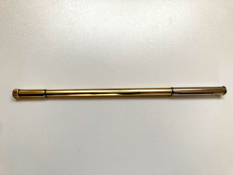 Genuine Bach Stradivarius Bb 180 Leadpipe, #6 NY New York, Raw Brass - Rare Bild 1